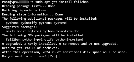Installing Fail2Ban